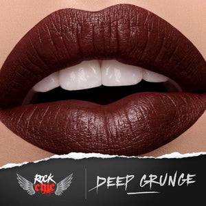 Model Rock - Rock Chic - Liquid Lipstick - Deep Grunge