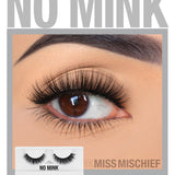 Model Rock - NO MINK / Faux Mink Lashes - MISS MISCHIEF