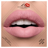 Model Rock - Liquid to Matte - Longwear Lipstick - You Mauve Me