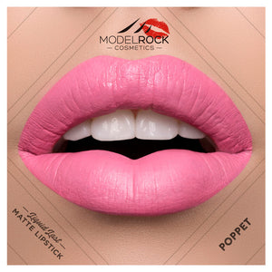 Model Rock - Liquid to Matte - Longwear Lipstick - Poppet