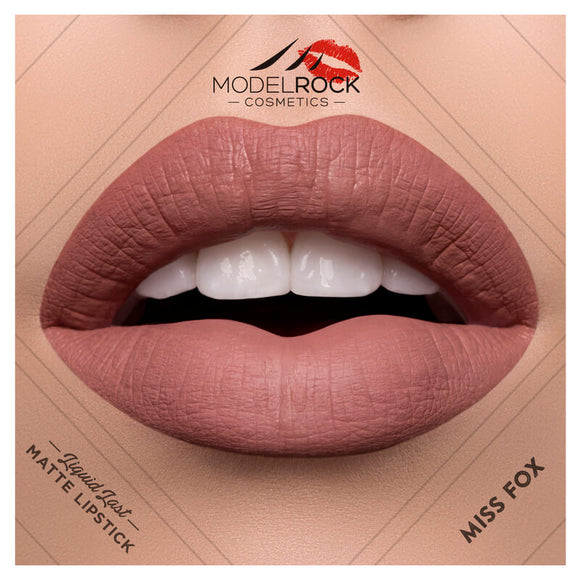 Model Rock - Liquid Last Liquid to Matte Lipstick - Miss Fox