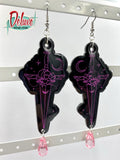 Celestial Collection 2022 - Enchanted Sword Dangle Earrings