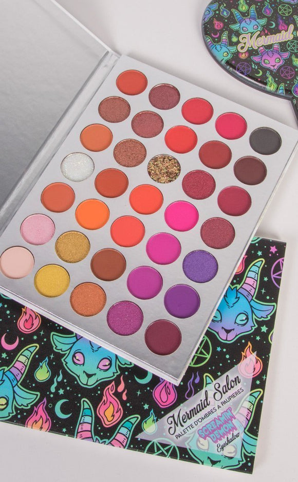 Mermaid Salon - Eyeshadow Pallet - SCREAMIN' DEMON