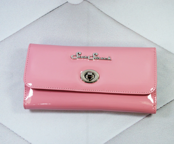 Star Struck Tri-Fold Wallet - Pink
