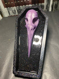 Deluxe Coffin Trinket Tray with skull