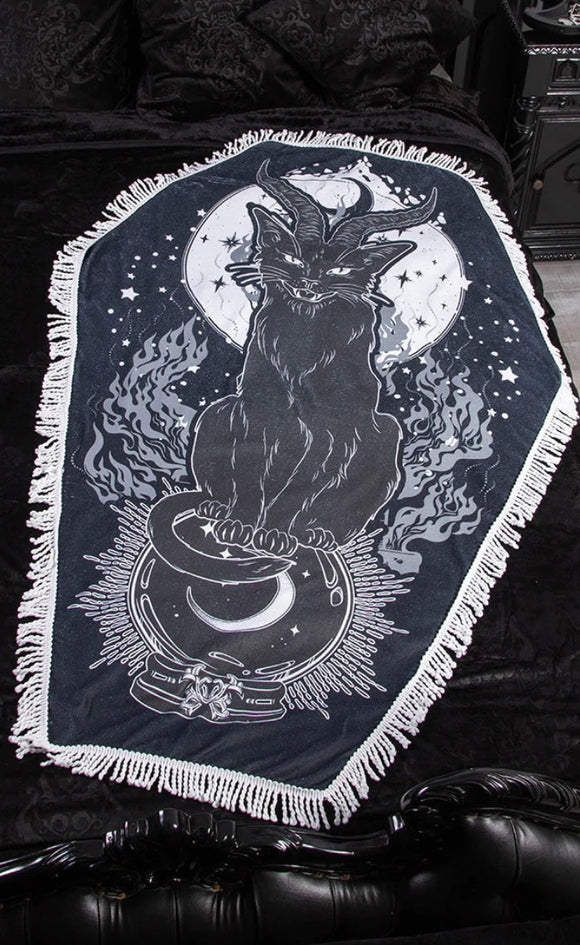 Drop Dead Gorgeous - The Alchemists Cat - Coffin Towel
