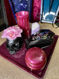 Deluxe Caddy / trinket tray - Midi with Lepidolite