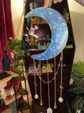 Moon sun catcher / wall decor - hanger