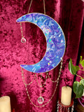 Moon sun catcher / wall decor - hanger