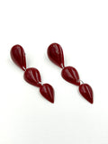 Cascading tear drop Dangle Earrings