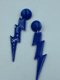Bolts of Lightning  - Dangle earrings