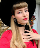 Do you believe in magic - 35mm Flat Top Dome Stud Earrings
