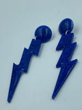 Bolts of Lightning  - Dangle earrings