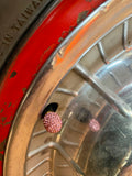 Pink Rhinestone Tyre Valve Cap