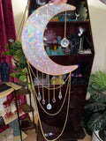 Moon sun catcher / wall decor - hanger