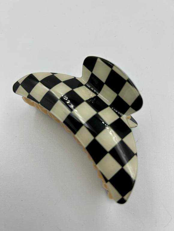 Checker Claw Clip