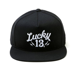 Lucky 13 - The Shocker Cap Black / White
