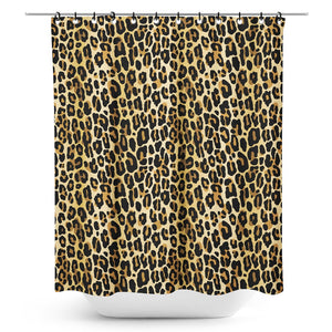 *CLEARANCE*  Sourpuss Leopard - Shower Curtain