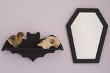 Sourpuss Bat Shelf Black