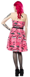 Sourpuss - Ladies Spooksville Death Cab Dress - LARGE ONLY