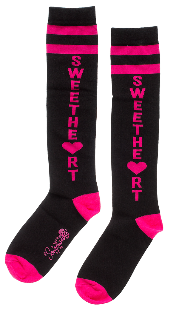 Sourpuss Sweetheart Knee Socks