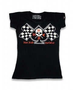 Hotrod Hellcat - Ladies Spade Shirt