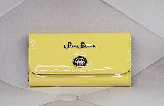 Star Struck Tri-Fold Wallet - Lemon